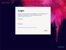 Tablet Screenshot of engage.ubiquity.co.nz